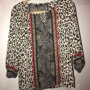 Cheetah Blouse